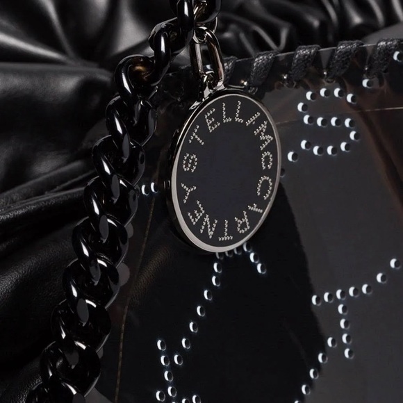 New Stella McCartney PVC Monogram Falabella Shoulder Bag - Picture 14 of 16